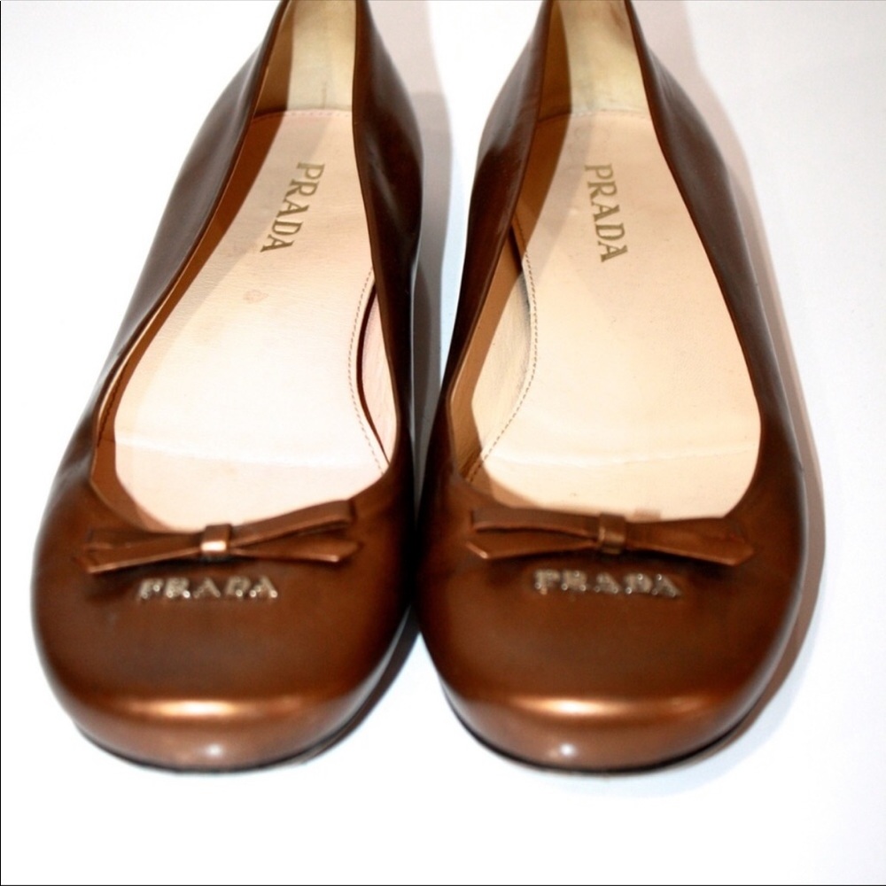 Prada Patent Leather Flats